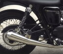 ボンネビル T100, Thruxton スラクストン 空冷 スリップオン リバースコーンマフラー オメガレーサー トライアンフ(2)