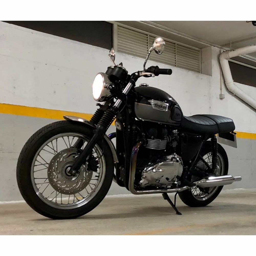 空冷 T100 スクランブラー スラクストン フロントフェンダー ポリッシュ 