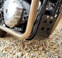 空冷 ボンネビル T100 SE, スクランブラー, スラクストン スキッドプレート ブラック TEC(2)