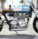 トライアンフ 空冷ボンネビル T100/SE/スピリット/スラクストン900 フルエキゾースト マフラー 「スピードスター」 タマリット