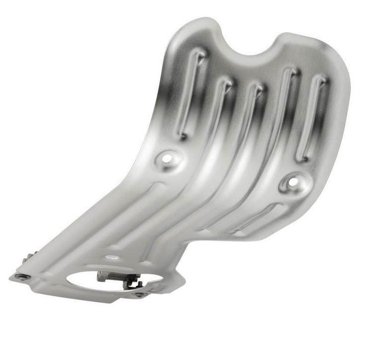 Motone トライアンフ ボンネビル ボバー サンプガード スキッドプレート シルバー