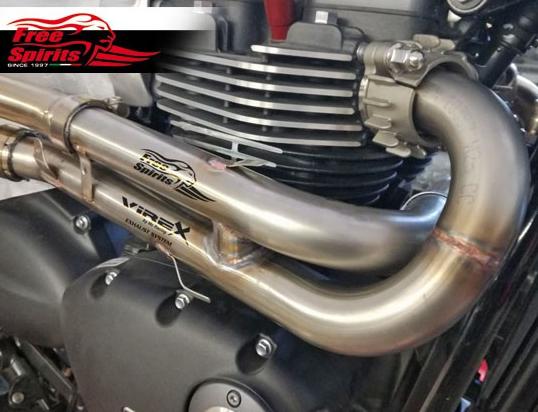 Free Spirits キャタライザー デリート Hパイプ　Street Scrambler