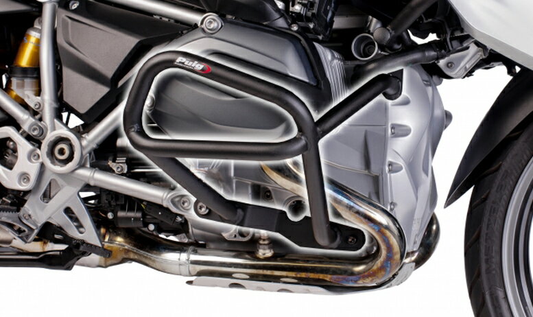 プーチ(Puig) エンジンガード 下側 ブラック R1200GS 14- 7543N