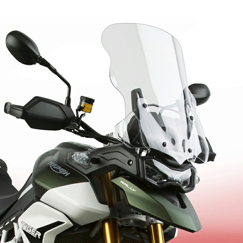 トライアンフ TIGER 850 SPORT、TIGER 900 VStream ミドル スクリーン ウインドシールド ライトスモーク ナショナルサイクル