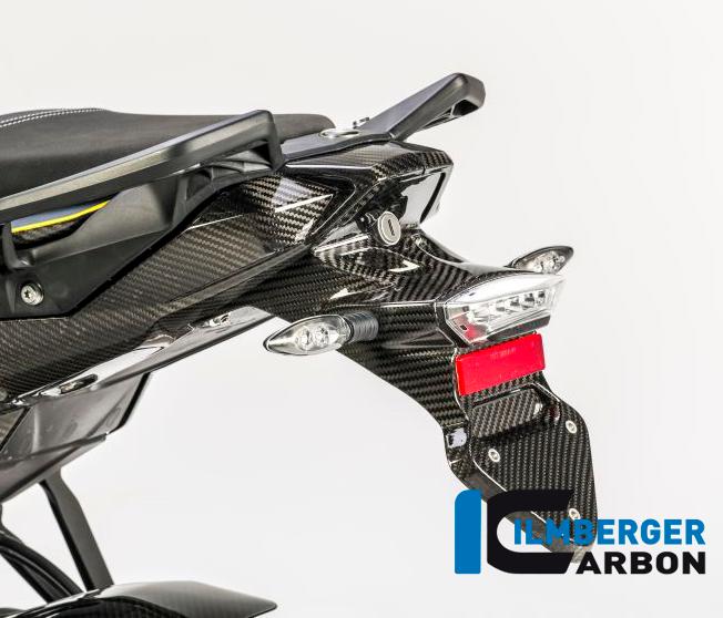 S1000XR 15-19 カーボン リアナンバーホルダー ショート BMW イルムバーガー