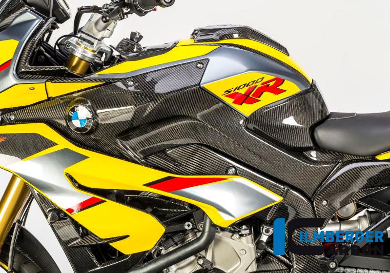 S1000XR 15-19 カーボン サイドフレームカバー 左側 BMW イルムバーガー