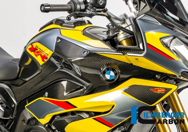 S1000XR 15-19 カーボン サイドフレームカバー 右側 BMW イルムバーガー 1