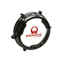 CNC Racingクラッチオイルバスクラッチカバー PRAMIC RACING リミテッドwithカーボン/ブラック パニガーレ CA201BPR