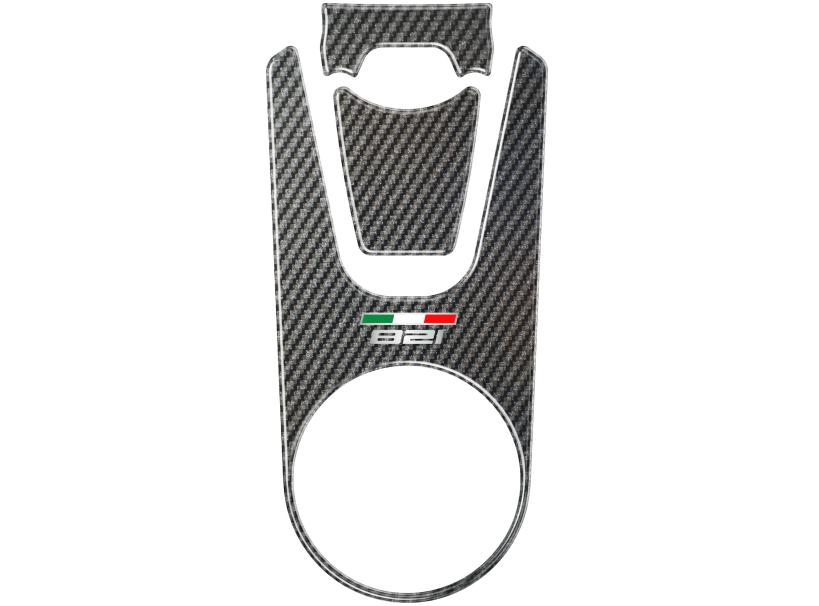 プリント(print) アッパータンクパッド カーボン柄 モンスター821 15-16