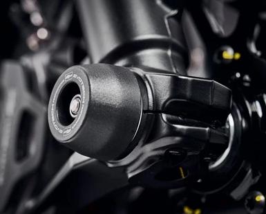 DUCATI モンスター950 2021- フロント アクスル スライダー エヴォテックパフォーマンス