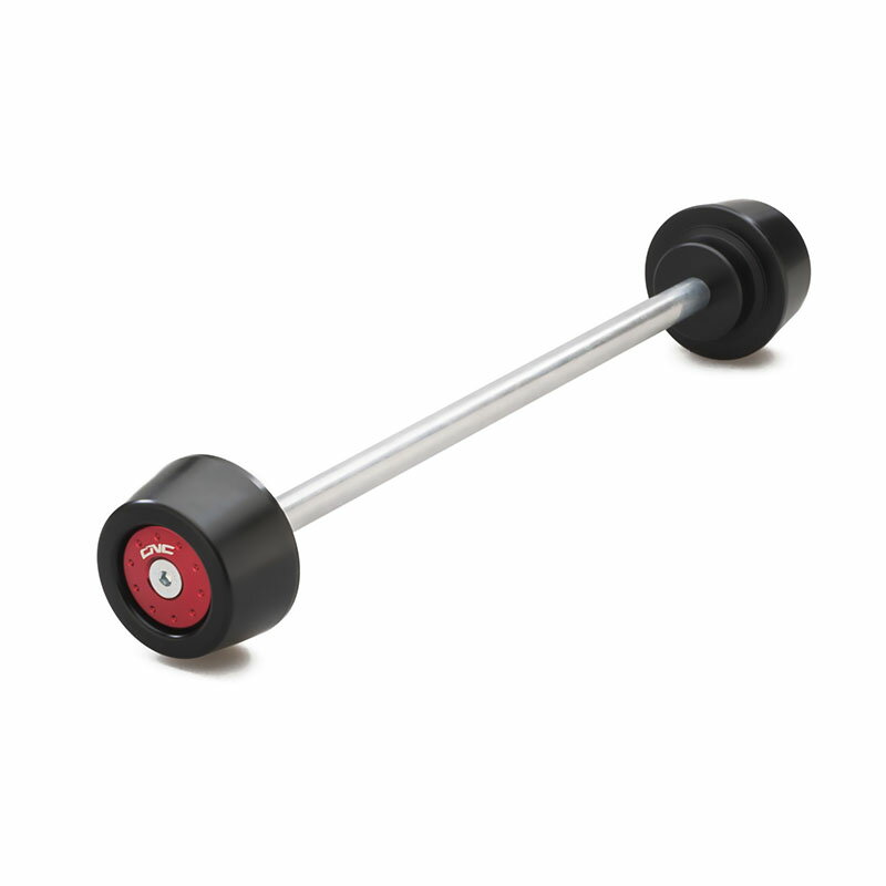 CNC Racingフロントアクスルプロテクター ブラック モンスター797/スクランブラー800 TP432R