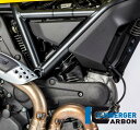 カーボンカムベルトカバー ホリゾンタル マット DUCATI スクランブラー(Scrambler Icon/Cafe Racer/Classic/Desert ...