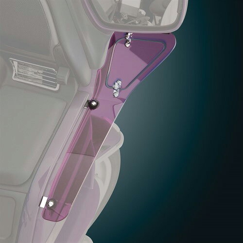 SHOW CHROME アッパーウィンドディフレクター マゼンタ GL1800