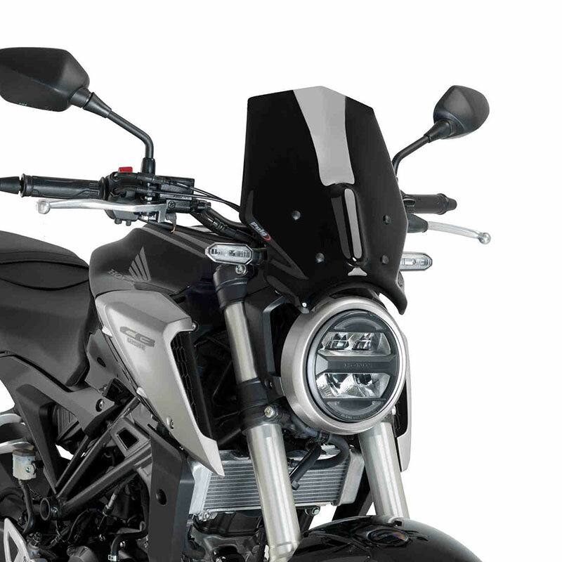 プーチ(Puig) スポーツスクリーン ブラック CB125R/300R 9734N