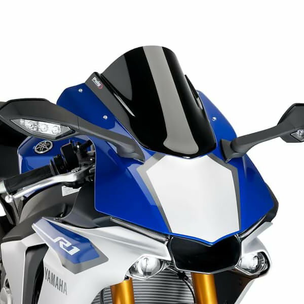 プーチ(Puig) レーシングスクリーン ブラック YZF-R1 15- 7648N