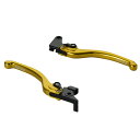 ヤマハ MT-07、テネレ700 スムースフィットレバーセット(ゴールド) EFFEX(2)