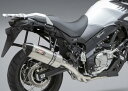 USヨシムラ R-77 ステンレス/カーボン スリップオン 3/4 マフラー スズキ V-Strom 650