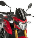 【エントリーでポイント10倍】プーチ(Puig) スクリーン ウインドシールド NKニュージェネレーション/スポーツ ブラック GSX-S750 17- 9435N