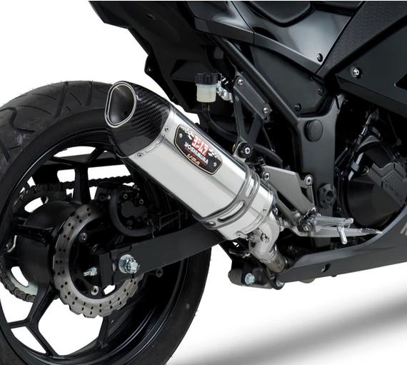 ニンジャ 300 13-17 R-77 ステンレス サイレンサー スリップオン マフラー ヨシムラUSA