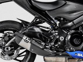 Akrapovic (アクラポヴィッチ) スリップオンマフラー・チタン・ECE規格・GSX-S1000/F 15-20