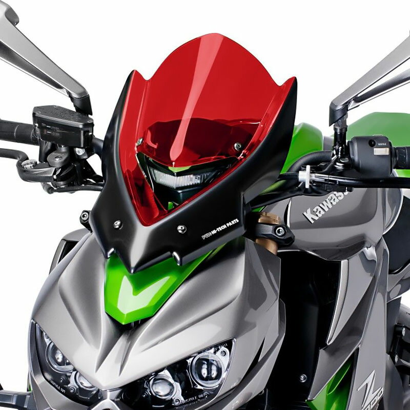 プーチ(Puig) ツーリングスクリーン レッド Z1000 14- 7514R