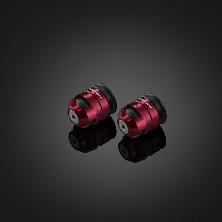 Kawasaki Z900RS ハンドルバーエンドセット レッド BIKERS