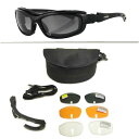 BOBSTER(ボブスター) Road Hog2 Convertible アイウェア ライダー用サングラス 4種類のレンズ付 02011