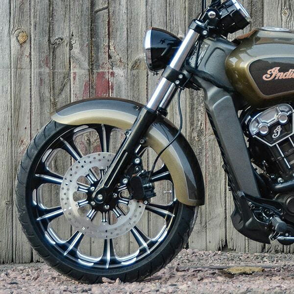 Indian Scout Outrider フロントフェンダー Klock Werks
