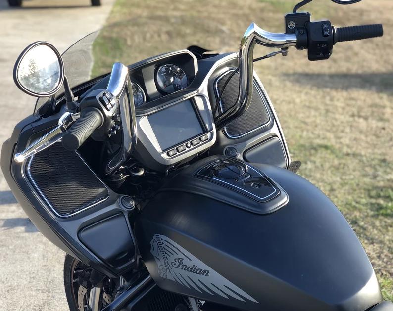 KST KUSTOMS Comanche Bagger 1.5インチ ハンドルバー バガーバー インディアン Challenger チャレンジャーポリッシュ