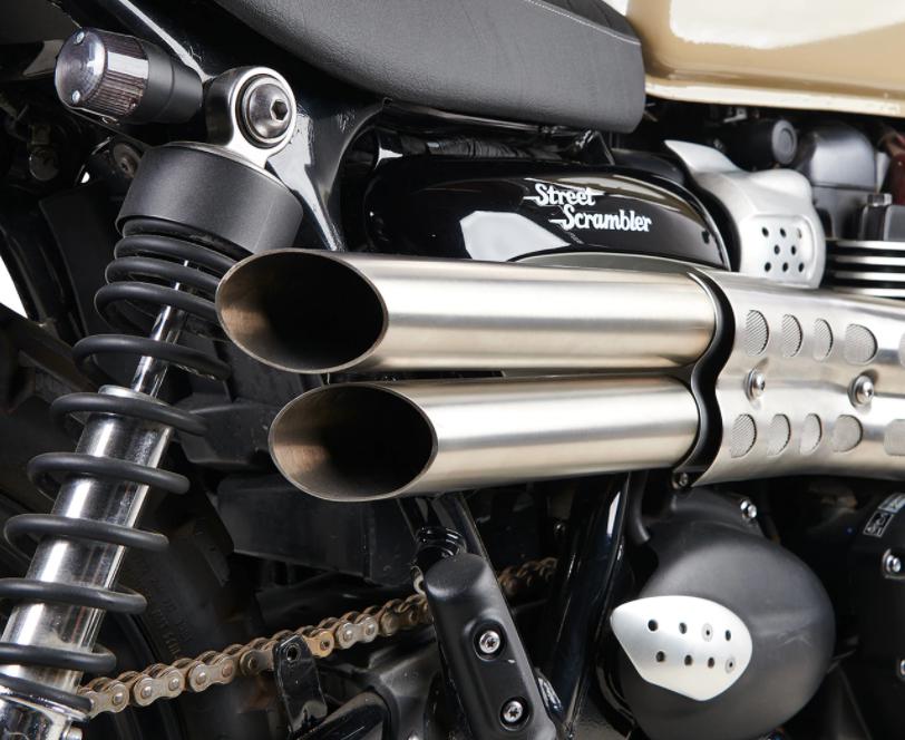 TRAMP CYCLE トランプサイクル マフラー　スポーツスター XL2014年以降用 /Fulltitanium Muffler 2in1 Natural/ナチュラルタイプ TMF-060E ハーレーダビッドソン 社外品　HARLEY DAVIDSON 送料無料