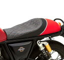 インターセプター/コンチネンタルGT 650 17-22 クラシック ガンファイター シート ロイヤルエンフィールド Corbin