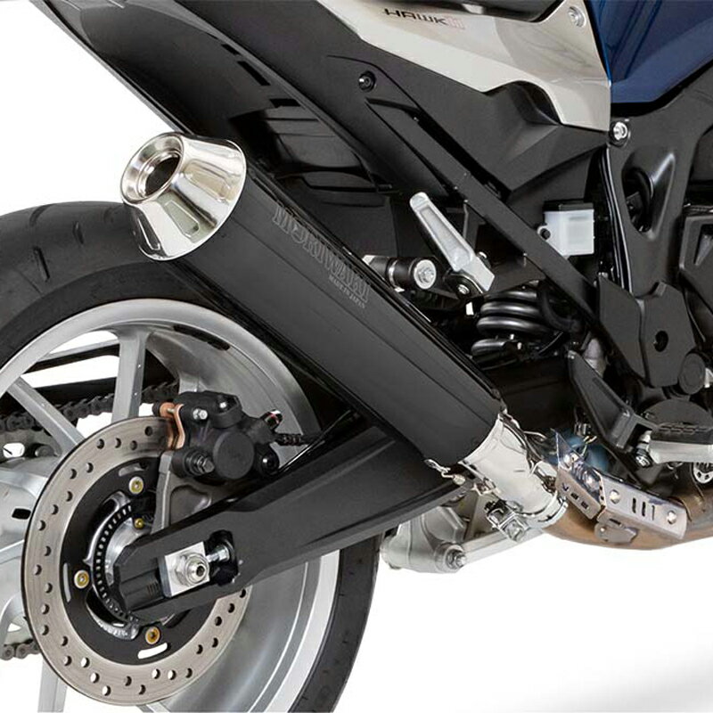 ホンダ HAWK11 NEO CLASSIC スリップオンマフラー JMCA(ブラックパール カイ) MORIWAKI