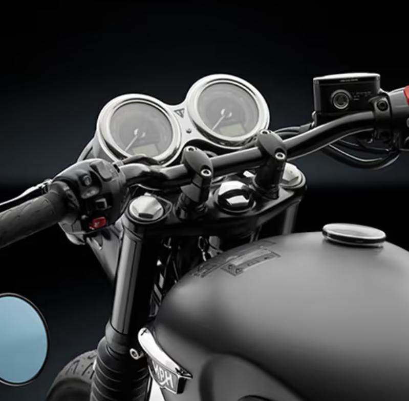 トライアンフ ボンネビルT100/T120 ハンドルバーライザー クランプ径25.4mm リゾマ