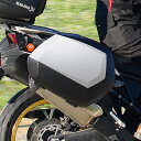 SHAD SH35 ハイブリッドサイドケースセット 片側35L (アルミ/無塗装ブラック)