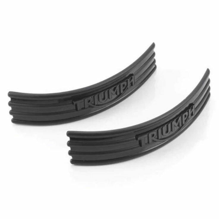 トライアンフ純正ボンネビルT100/T120 4バー/トライアンフロゴ タンクバッチ ブラック