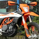 KTM 690 エンデューロ R フロントヘッドマスク/カバー オレンジ