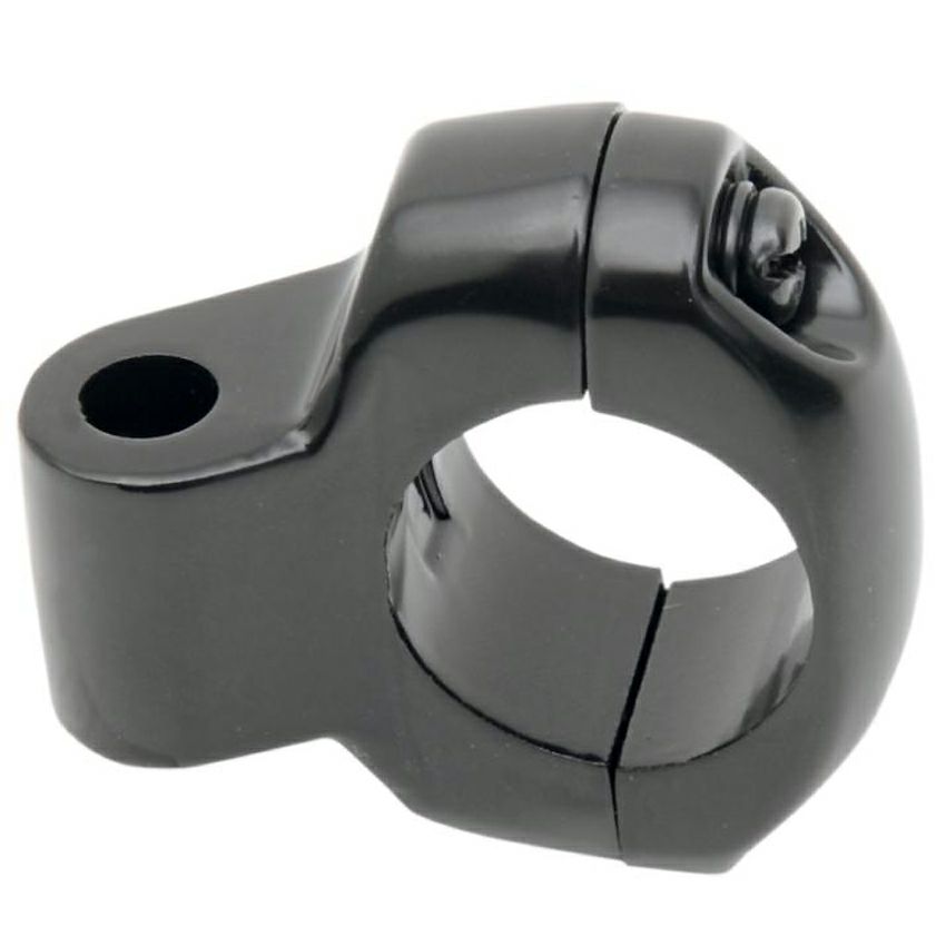 ★エントリーでポイント10倍★EMGO 1インチ径ハンドル用　ミラーアダプター (ブラック)