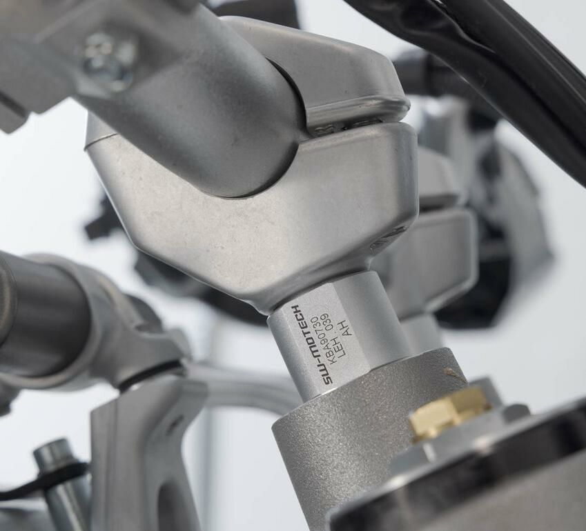 デザートX ハンドルバーライザー シルバー SW-MOTECH