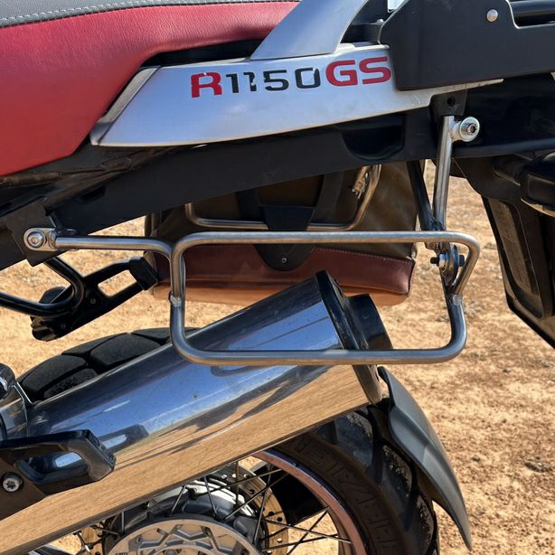 BMW R1150GS R1200GS サドルバッグ ステー 左右 ブラック La Poderosa