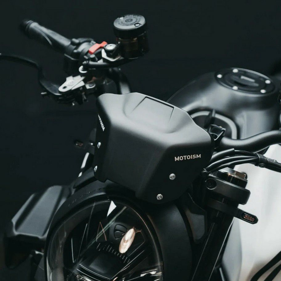 モンスター 937 ショートスクリーン マットブラック MOTOISM