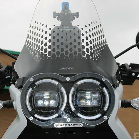 ドゥカティ デザートX ヘッドライトガード T-REX RACING