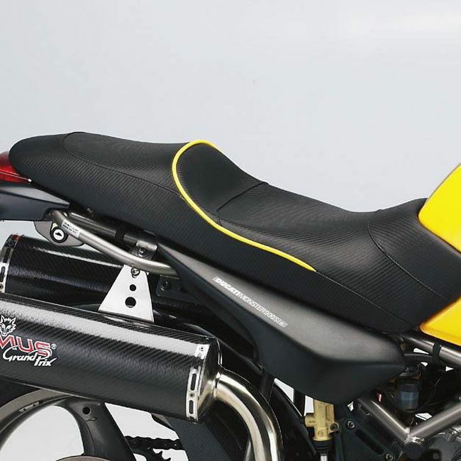 Corbin デュアルサドル シート スタイルと快適性を兼ね備え モンスター600/700/750/900/1000 93-05