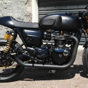 トライアンフ スラクストン1200R/RS ステンレス2in2 Hot Rod フルエキゾーストマフラー サテン(レーシング) MASS Exhaust(2)