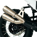 BMW R1300GS GPスタイルダブルエキゾースト チタンスリップオンマフラー UNIT GARAGE