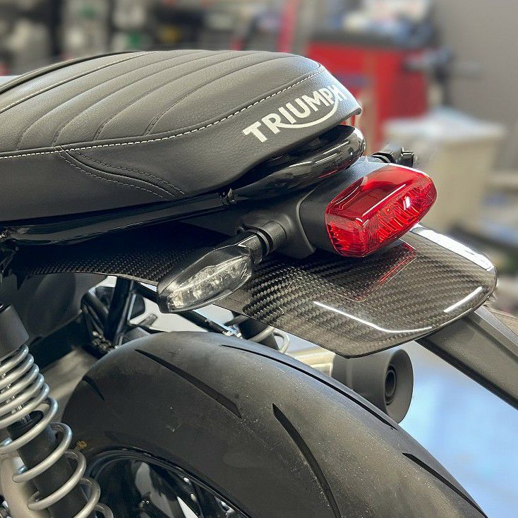 スピードツイン1200 リアフェンダー ドライカーボン SPEEDRA