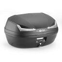 ジビ(GIVI) MONOLOCK 45L トップケース E455 シンプリーテック ブラック/スモークリフレクター ユニバーサルベースプレート付