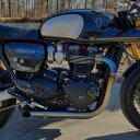 トライアンフ スラクストン 1200 R/RS ドラッグフルエキゾーストシステム HITCHCOX(ヒッチコックス)(2)