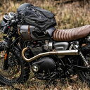 トライアンフ ボンネビルT100 ハイマウント(コーン) フルエキゾーストシステム HITCHCOX(ヒッチコックス)(2)