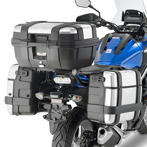 ジビ(GIVI) MONOKEY TREKKER アルミ蓋ケース TRK33N左右2個セット