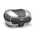 ジビ(GIVI) MONOKEY トップケース V58 MAXIA5 シルバー+クリアリフレクター V58NT